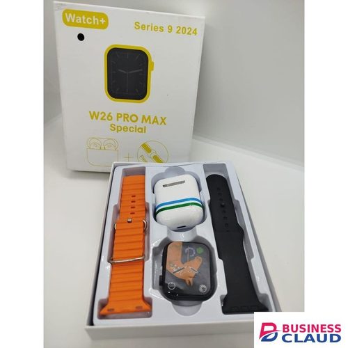 W26 Pro Max 44MM Smart Watch with AirPods for Maximum Performance