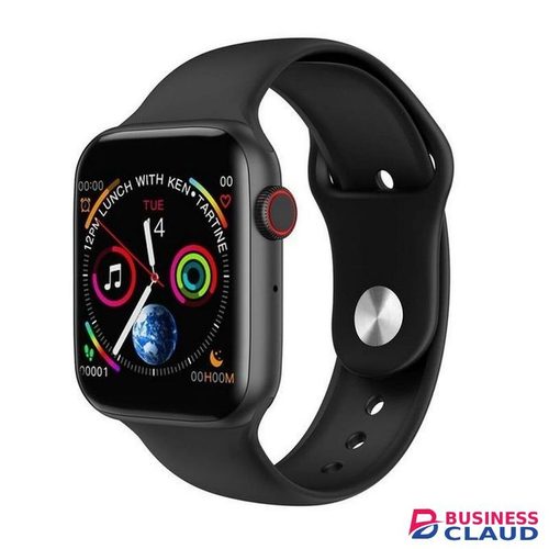 Smartwatch Black Smart-Watch For Men & Ladies Watch IOS Android 2.2Inch / Intergrated Desing /3 Watch Straps