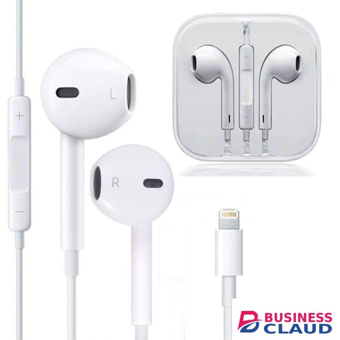Apple EarPods Lightning Connector, IOS 10+ Support, Durable & Reliable
