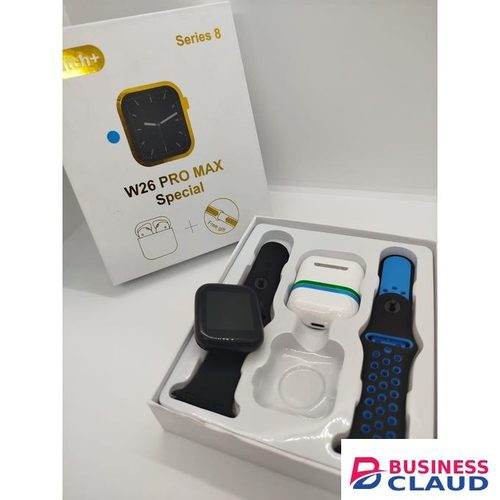 W26 Pro Max Smart Watch & Free Airpods for Complete Lifestyle