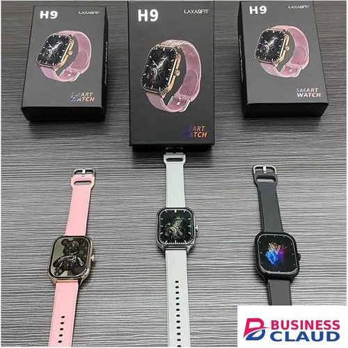 Smartwatch NEW H9 Pro Max Full-Screen Smart Watch Series BT Calls Heart Rate Wireless Charger Men and Women Sport Fitness H9 Smart Wearable Fitness tracker Smart watch for IOS and Android