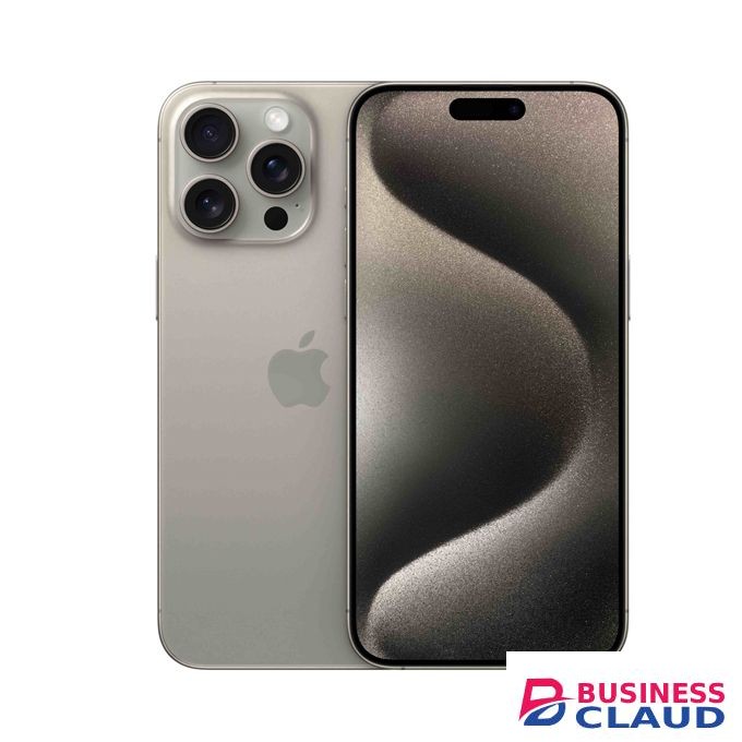 Apple IPhone 15 Pro Max- 6.7", 512GB + 8GB RAM (Duos Physical SIM plus E-sim)- 4441mAh- Natural TITANIUM