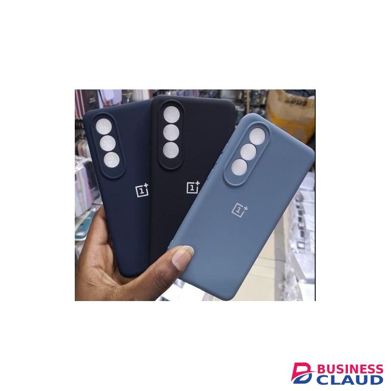 Premium Original Silicone Case for ONE PLUS Nord CE 4 (1+ Nord CE 4) – Soft Touch, Shockproof and Scratch-Resistant Protective Cover - Dark Blue Edition