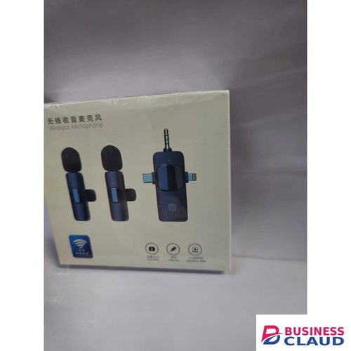 3-in-1 Wireless Lavalier Microphone for iPhone, iPad, Android, and USB-C – Ideal for YouTube & TikTok