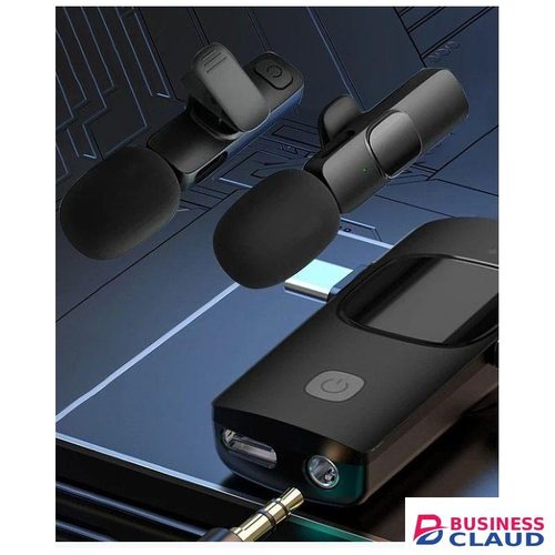 K15 3-in-1 Wireless Lavalier Set – Best Mic for iPhone, Android & Camera
