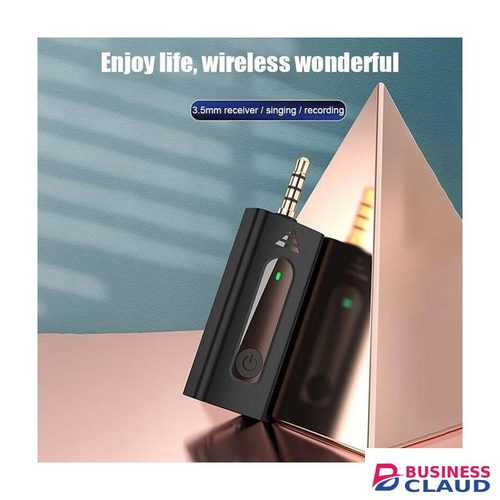 K35 Wireless Mini Lavalier Microphone for iPhone, Android, and DSLR Cameras