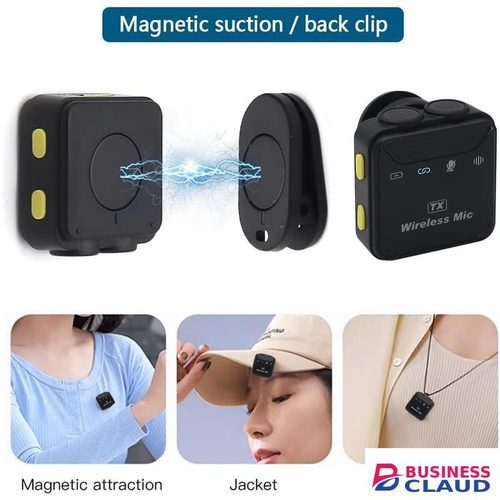 SX23 3-Level Noise Reduction Wireless Mic for iPhone/Android – Best for Reels