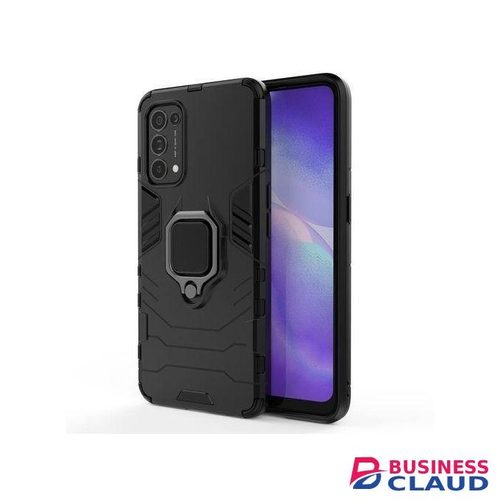 RENO 5F Heavy Duty Armor Hard Back Cover - BLACK