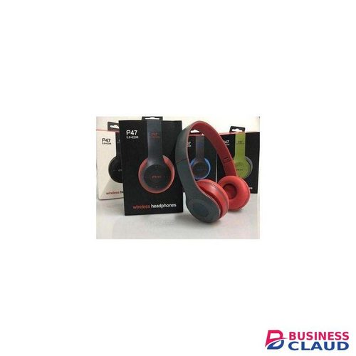 P47 Wireless Bluetooth 5.0 Mic TF Card An FM Radio