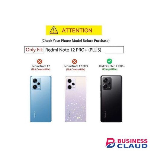 Back Cover For Redmi Note 12 Pro 5G, Slim Silicone
