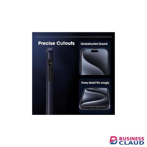 Premium Magnetic Leather iPhone Ip13 Back Cover with Stand – Elegant, Shockproof & MagSafe Compatible