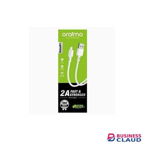 Oraimo Original OCD-L53 IPhone USB Cable 2.1A Fast Charging & High-Speed Syncing
