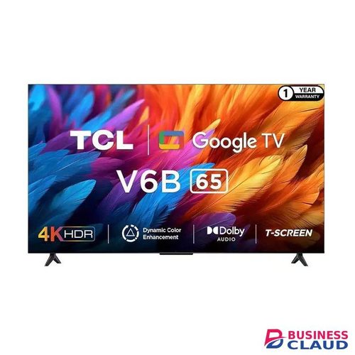 TCL 65'' Smart UHD 4K With HDR Google TV Frameless - 2025