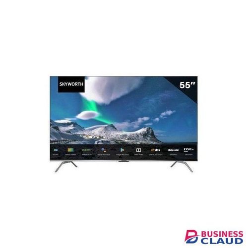 Skyworth 55G6500 55 Inch 4K UHD Google TV Smart Android With Eye Care Frameless Bluetooth 2025 MODEL 1yr Warranty