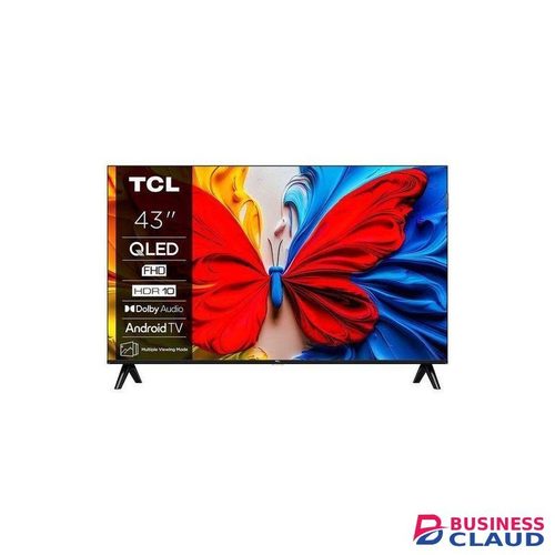 TCL 43S5K 43 Inch QLED Google Television,2025 Smart Model, Full HD, Android TV OS, WiFi, Bluetooth, HDMI, USB