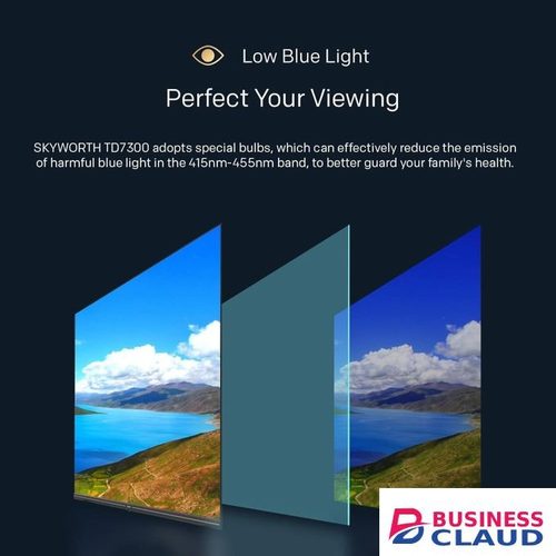 Skyworth 32" Inch 32E3500G Frameless Bluetooth Smart TV Built-in Google AI, Netflix, YouTube, App Store, Inbuilt Local Decoder +FREE TV GUARD