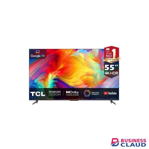 TCL 55" Inch,FRAMELESS,BLUETOOTH,Smart UHD 4K With HDR Google TV