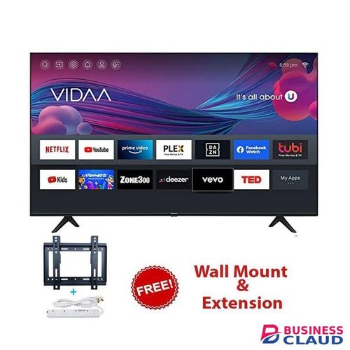 Hisense 32" Inch (32A4H) VIDAA OS LED Frameless Smart TVELEVISION+EXTENSION&BRACKET