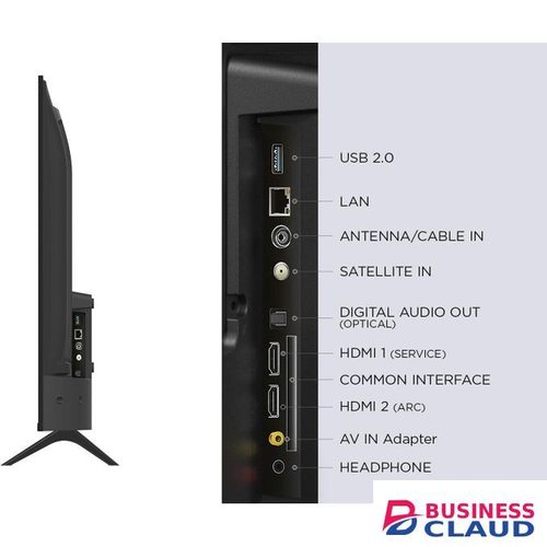 TCL 43" Inch FHD LED HDR10 FHD LED Google TV, Google Assistant Built-in, Dolby Audio,43S5400+2 Years Warranty