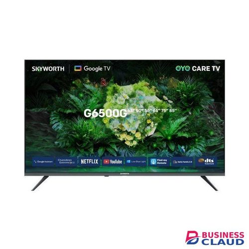 Skyworth 43G6500G- FRAMELESS 43" ULTRA HD 4K Google TV 2025 Model +FREE EXTENSION+TV GUARD(1 YEAR WARRANTY)