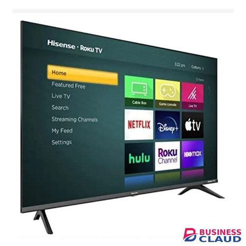 Hisense 43" Inch, A6 Series, 43A6, Frameless, UHD 4K, Smart TV-NETFLIX,YOUTUBE,PRIMEVIDEO,NATURAL COLOR ENHNANCER-BLUETOOTH CONNECTIVITY, BUILT-IN WIFI, INBUILT DECODER,VIDAA OS,DTS VIRTUAL-X