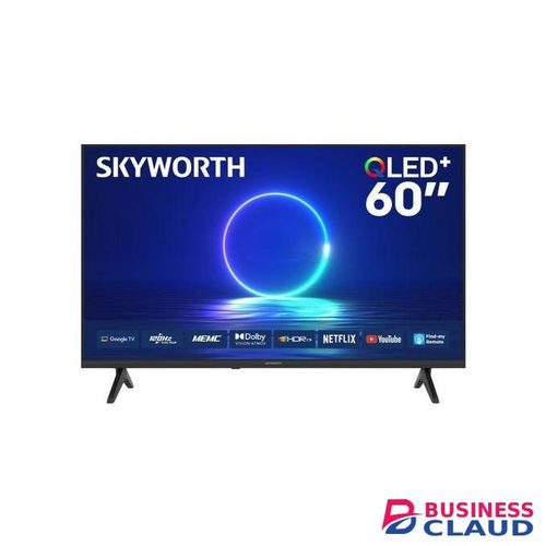 Skyworth 60 inch Smart 4k Google QLED+ TV 2025 MODEL (1 YR WARRANTY)