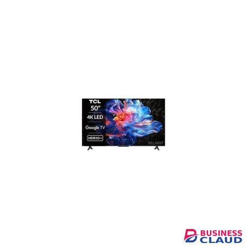 TCL 50T6C 50 inch QLED Smart TV 2025 120Hz VRR AiPQ HDR10+ MEMC 2GB+16GB Dolby Atmos Frameless, Bluetooth, Netflix & YouTube