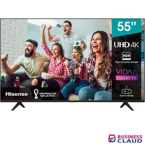 Hisense 55" Inch,SMART TV FRAMELESS/BLUETOOTH-ENABLED,ULTRA HD 4K HDR,NETFLIX+TILT WALL BRACKET