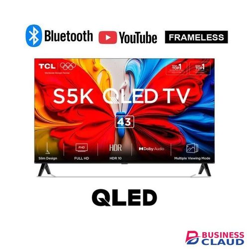 TCL 43S5K 43" Inch QLED Google TV (2025 Model),NETFLIX/YOUTUBE,INSTALL MORE APPS+FREE 4 GIFTS(1YR WRTY)