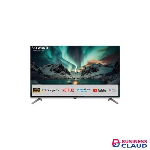 Skyworth 43E5500G, 43-inches Full HD 2024 Frameless Google TV, Black (1YR WRTY)