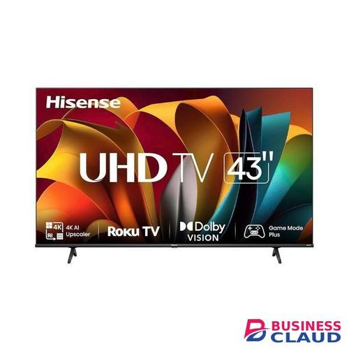 Hisense 43A6N 43" Inch 4K Ultra HD Smart TV,Frameless,Bluetooth-Enabled-2025 Model-(2 YEAR WARRANTY)