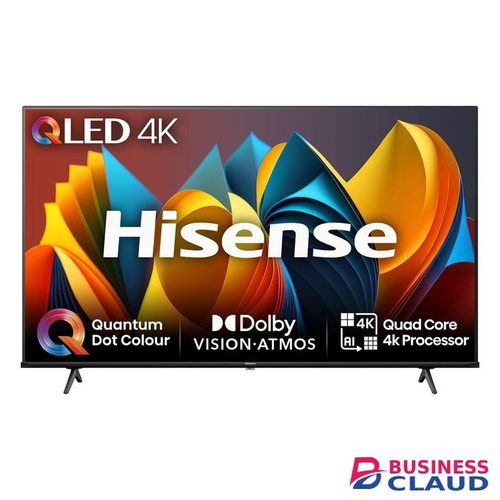 Hisense 43" Inch 4K Ultra HD QLED Smart TV,Frameless,Bluetooth-Enabled,Netflix +2YRS WARRANTY