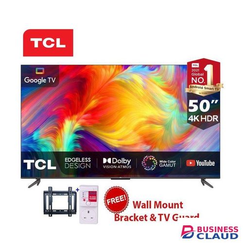 TCL 50" Inch-P635- ULTRA HD 4K,GOOGLE TV/NETFLIX,BLUETOOTH-PLAYSTORE +FREE GIFTS