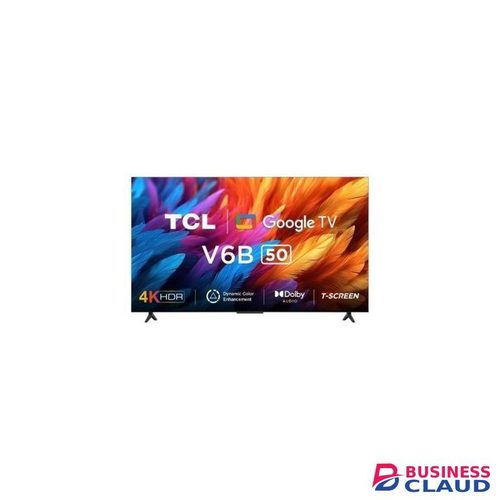 TCL 50-Inch 50V6C 4K HDR Google TV WITH LED 5 M STRAPS 2025 M0DEL