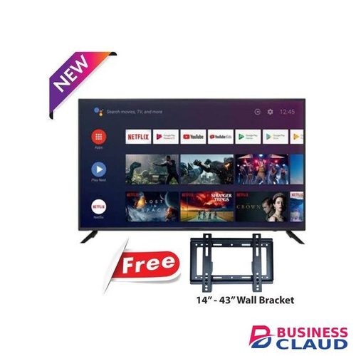Vitron 32" INCH OPTIMAL FRAMELESS Smart Android TV Inbuilt Decoder Inbuilt WIFI Netflix Youtube Appstore 2*USB 3*HDMI 12 MONTHS WARRANTY+ FREE WALL BRACKET