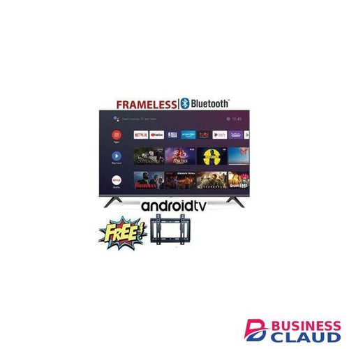 Vitron 32inch Frameless/Bluetooth-Enabled,Smart Android Television,App-store,Inbuilt Decoder Netflix Youtube, +free bracket