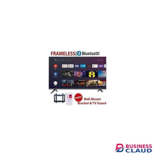 Vitron 43" INCH SMART TV FRAMELESS FHD SMART TV ANDROID TELEVISION NETFLIX,YOUTUBE 43 INCH BUILT-IN WIFI, APP STORE,INBUILT DECODER