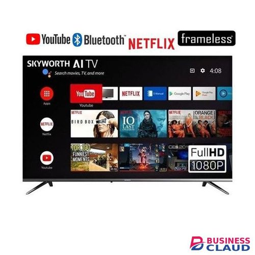 Skyworth 43'' inch, FULL-HD GOOGLE/ANDROID TV, BLUETOOTH/NETFLIX+BRACKET+EXTENSION