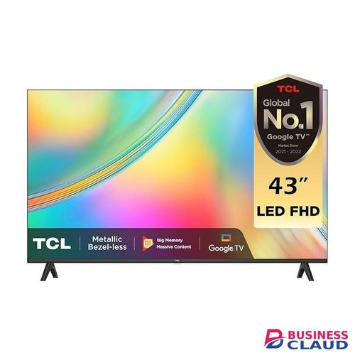TCL 43" Inch TV LED FHD Google Android Certfied with Netflix and Youtube - 43S5400+2YRS WARRANTY