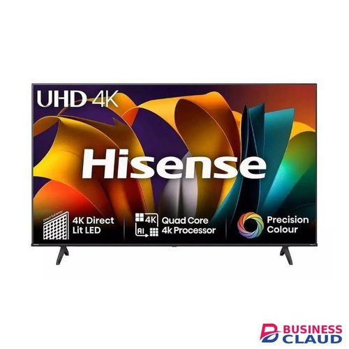 Hisense 55" INCH 4K QLED SMART TV,DOLBY VISION,BLUETOOTH-ENABLED-FRAMELESS, MODEL 2025-(2-YEAR WARRANTY)+FREE SWIVEL 360 BRACKET