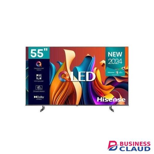 Hisense 55Q6N,55" INCH SMART TV 4K QLED,NETFLIX/YOUTUBE/FRAMELESS/BLUETOOTH (2yrs warranty)