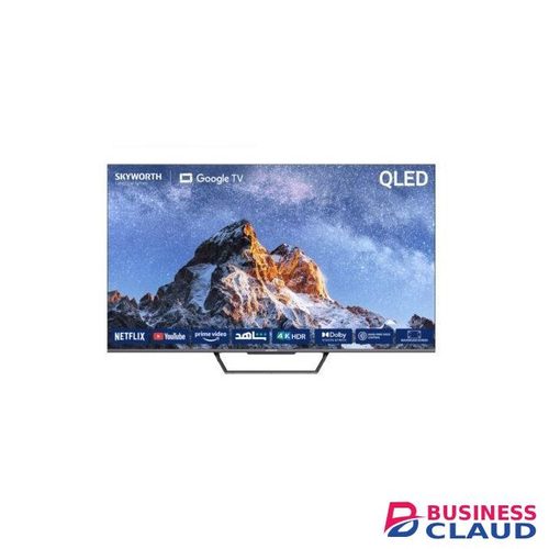 Skyworth 55Q6500, 55” 4K QLED+ 2025 Frameless Smart Google-black (1 yr waranty)