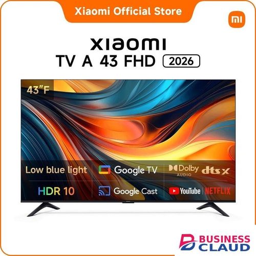XIAOMI TV FHD 2026 43 Inch Smart Google TV 2Y warranty Dolby Audio Television DTS-X Premium Metal Smart TV