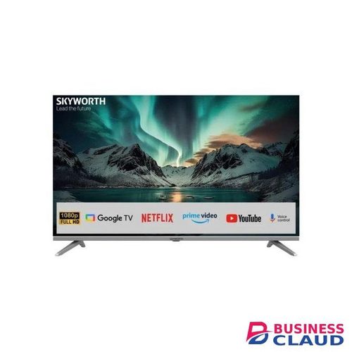 Skyworth 43E5500G, 43-inches Full HD 2024 Frameless Google TV, Black (1YR WRTY) with free Wall Mount