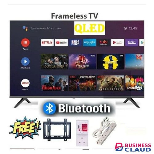 TCL 43S5K 43" Inch QLED TV Google AI Television,Frameless Digital Smart Model TV, Full HD, Android TV OS, Wi-Fi Enabled, Bluetooth Connectivity, cast Screen, Inbuilt Decoder 1 Year Warranty+FREE TV GUARD+BRACKET+EXTENSION