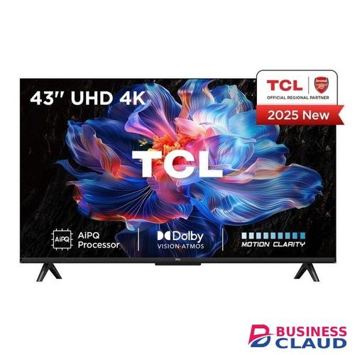 TCL 43V6C 43" Inch Smart Ultra 4K HDR Powered By Google TV Direct LED (2025)