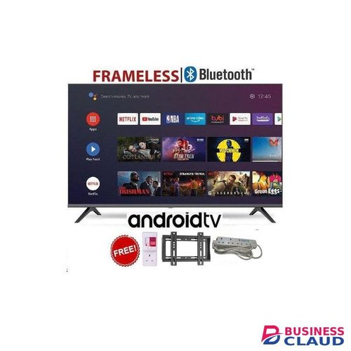 Vision Plus 43 Inch, Full HD, Bluetooth, Frameless Android Smart TV, Netflix, Youtube, Google Play