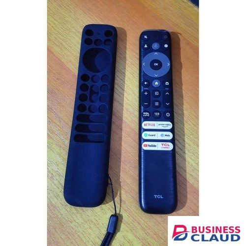 TCL Original V6B smart google TV ce remote control and silicone case