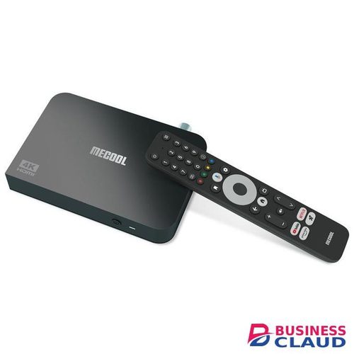 Mecool KT2 Android 11 4K Smart TV Box – Google & Netflix Certified Set-Top Box with Built-in DVB-T2/T TV, Amlogic S905Y4-B, Dolby Audio Decoding, 2GB RAM & 32GB Storage