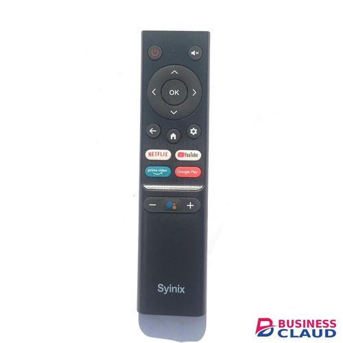 Syinix ce Smart Android TV Remote Control - Netflix, YouTube, Prime Video, Google Play Replacement